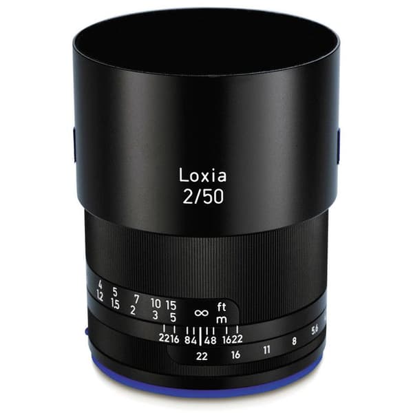 Zeiss Loxia 50mm f/2 objektiv kompatibel med Sony FE Svart