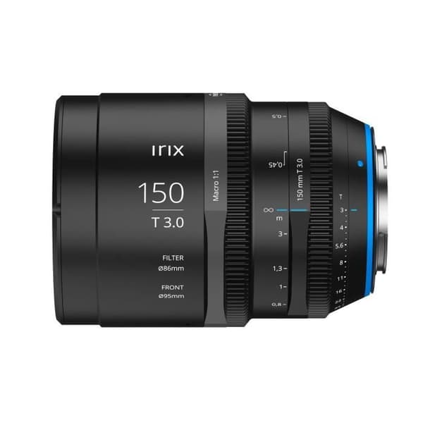 IRIX Cine Lens 150 mm T3.0 - Makrofunktion - Fast brännvidd - Arri PL-fäste - 8K kompatibel - Tropicalized