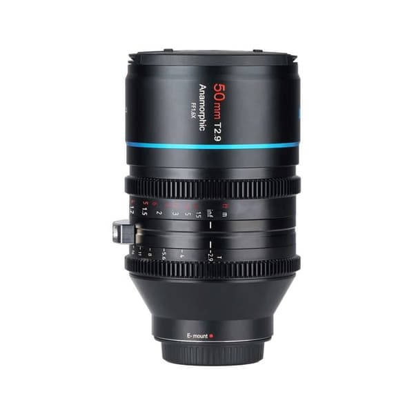 Sirui-objektiv - FFEK6 - T2,9 50 mm 1,6X anamorfisk objektiv med full ram (E-fäste)