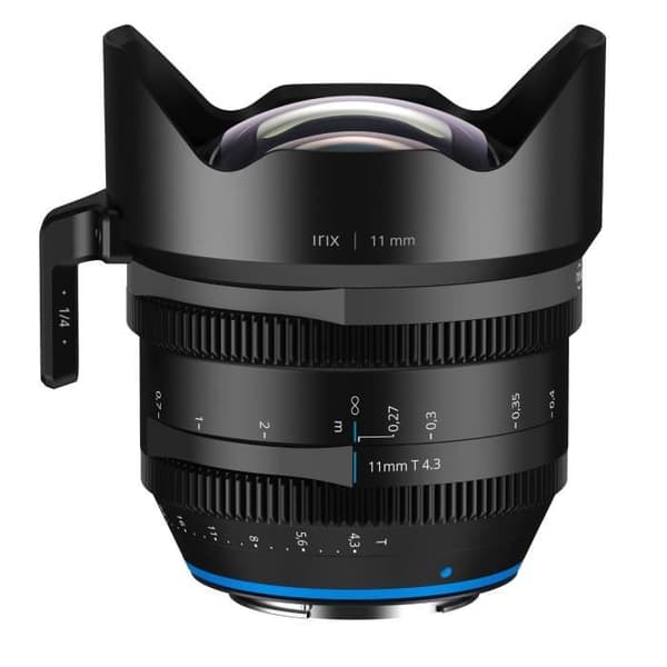 11 mm T4.3 Ultra Wide Angle Cine-lins - IRIX - Panasonic MFT-fäste - 8K-kompatibel - Tropicalized Svart