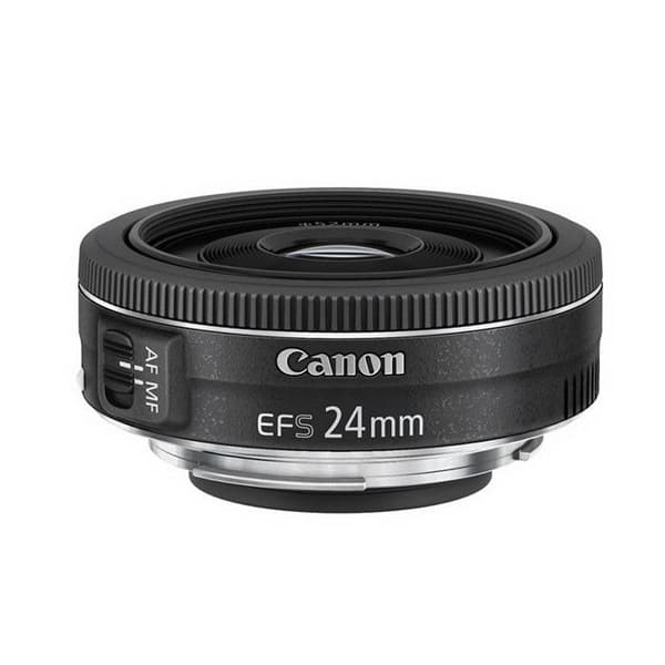 Canon EF-S 24mm f/2.8 STM-objektiv - Bländare f/2.8 - Vikt 125g - För Canon EF/EF-S SLR-kamera