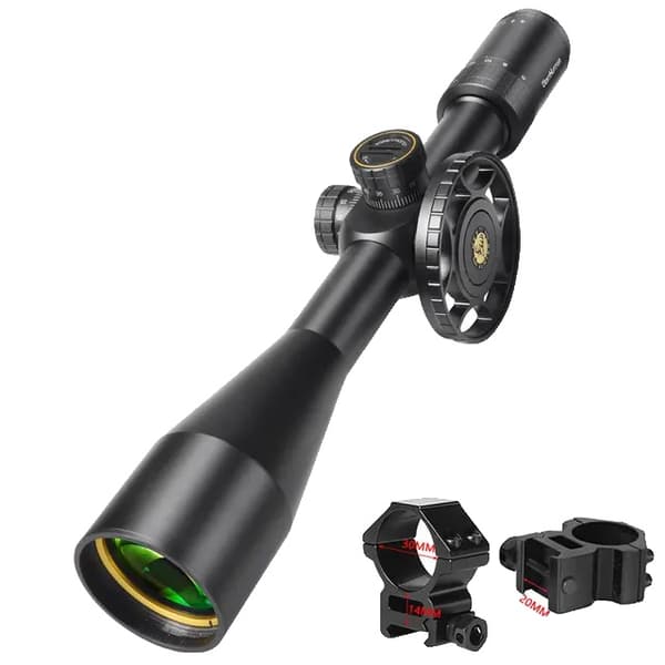 Jagtsigte, 6-24x50 Forstørrelse, Første Fokalplan Teknologi, Lav 20mm montering