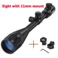 Miniatyrbild 2 av 2: Rifle Scope, 6-24x Förstoring, Belyst Kikarsikte, Vattentät IPx7,Sikte med 11mmring