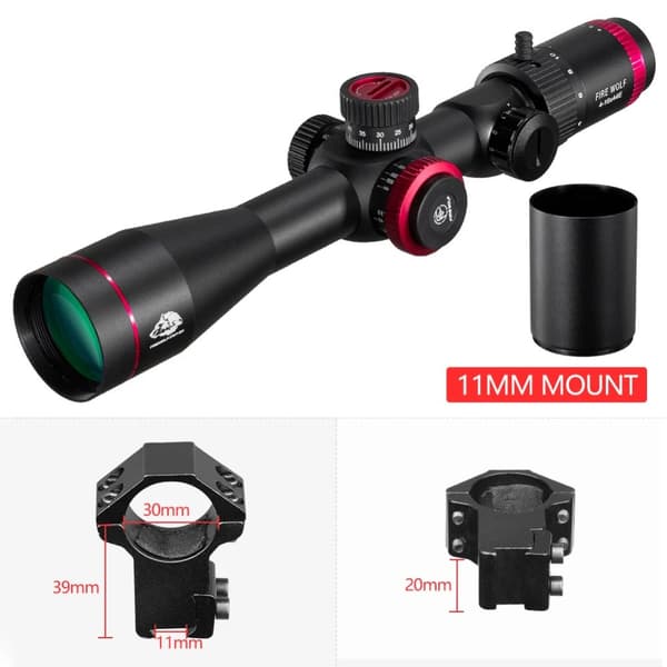 Rifle Scope, 4-16x44E,11mm