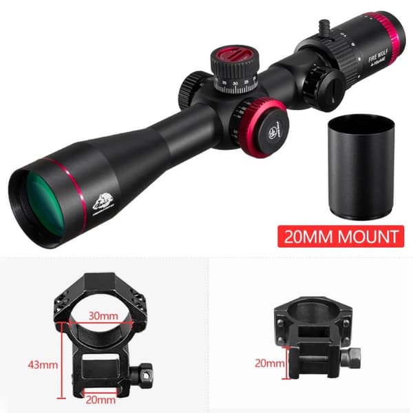 Rifle Scope, 4-16x44E,20mm