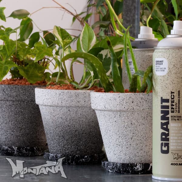 Montana Effect Sprayfärg - Granit Black  400 ml - Svart