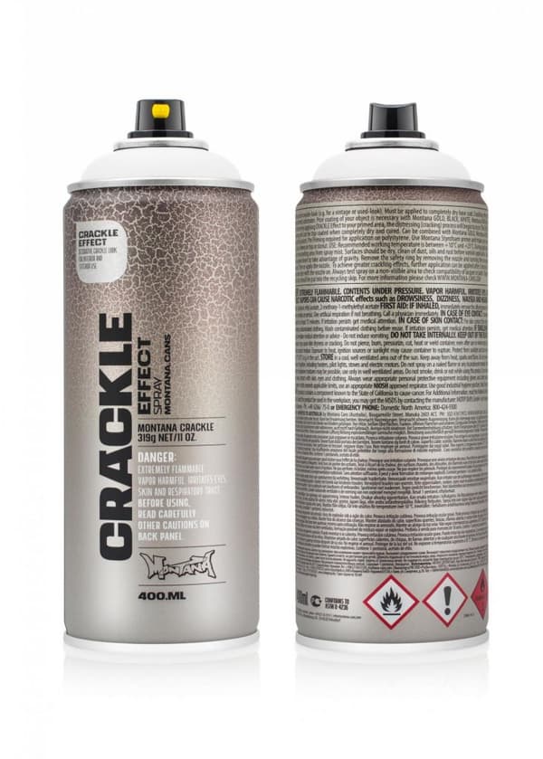 Montana Effekt Sprayfärg - Crackle Pure White - 400 ml