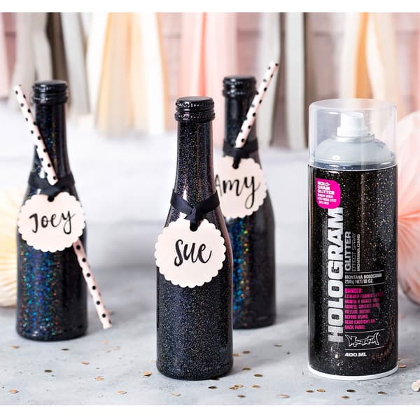 Montana Effekt Sprayfärg - Glitter Hologram - 400 ml - Transparent