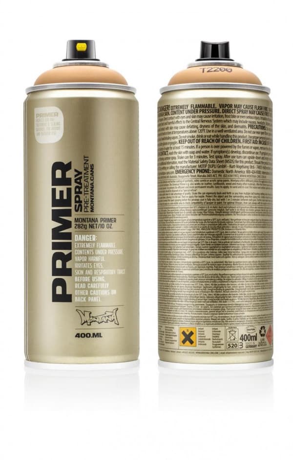 Montana Primer - Polystyren / Frigolit - 400 ml - Grundfärg