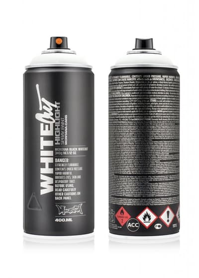 Montana Whiteout 400 ml - White - Highlights