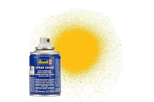 spray yellow mat 100 ml. Gult