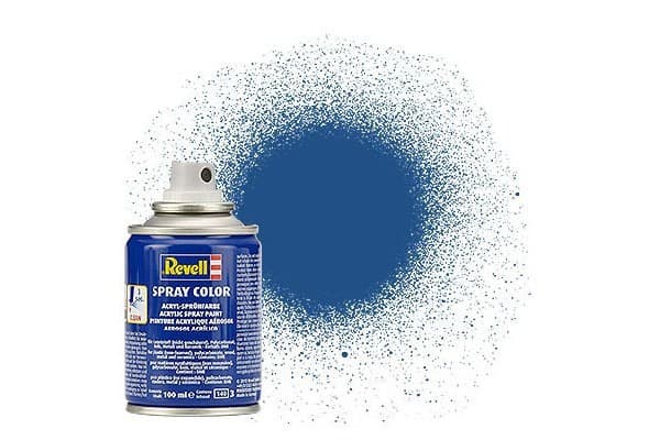 spray blue, mat 100 ml. Blå
