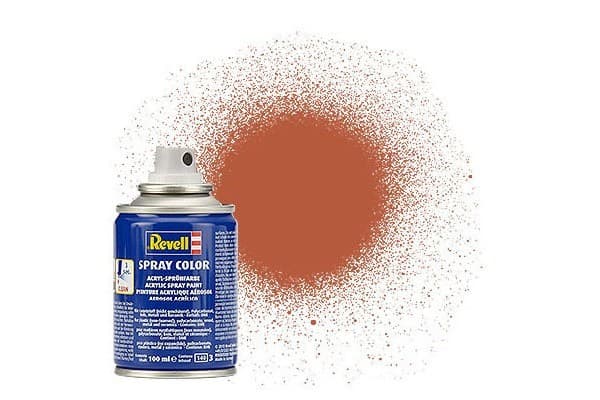 spray brown, mat 100 ml. Brun