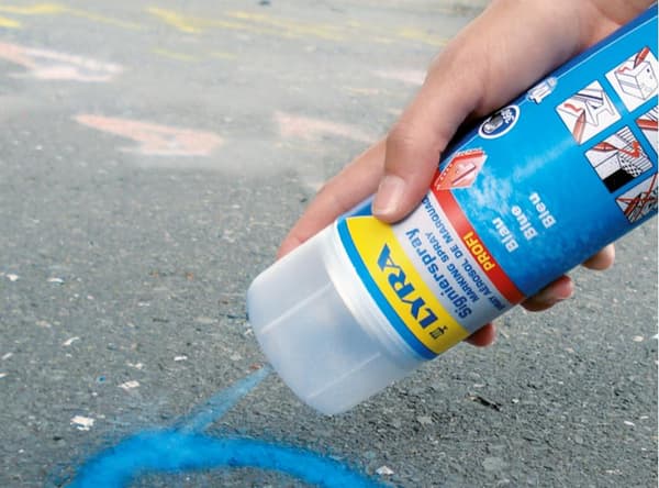Märkspray/Signalspray/Sprayfärg Lyra Profi 4180, 500ml, Neonorange/Lysorange (Fluorescerande Orange)