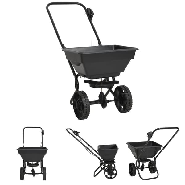 The Living Store saltspreder 92x46x70 cm 15 l PVC og stål -  Havespredere