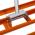 Pikkukuva 9 / 11: Set Grass Leveling Green/Orange 50/100cm + Rotating Spreader 25kg load capacity, adjustable spreading width (up to 3m) | Extendable handle | Water