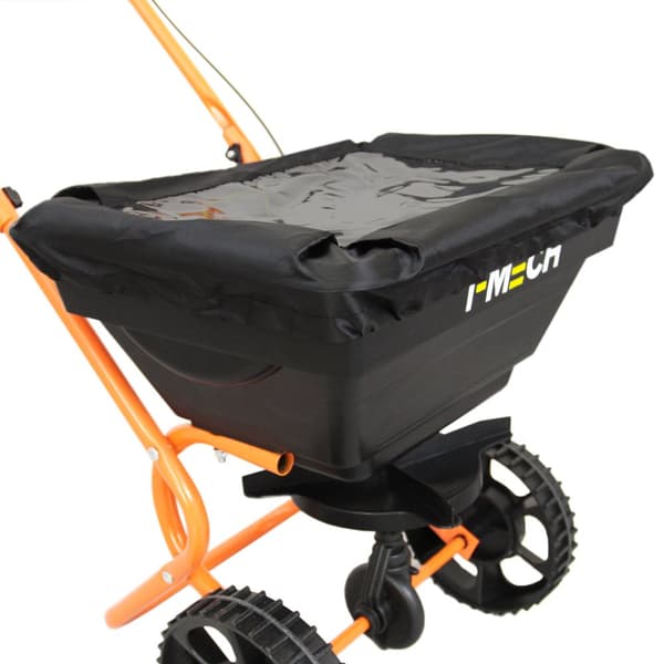 Set Grass Leveling Green/Orange 50/100cm + Rotating Spreader 25kg load capacity, adjustable spreading width (up to 3m) | Extendable handle | Water