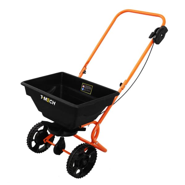 Set Grass Leveling Green/Orange 50/100cm + Rotating Spreader 25kg load capacity, adjustable spreading width (up to 3m) | Extendable handle | Water