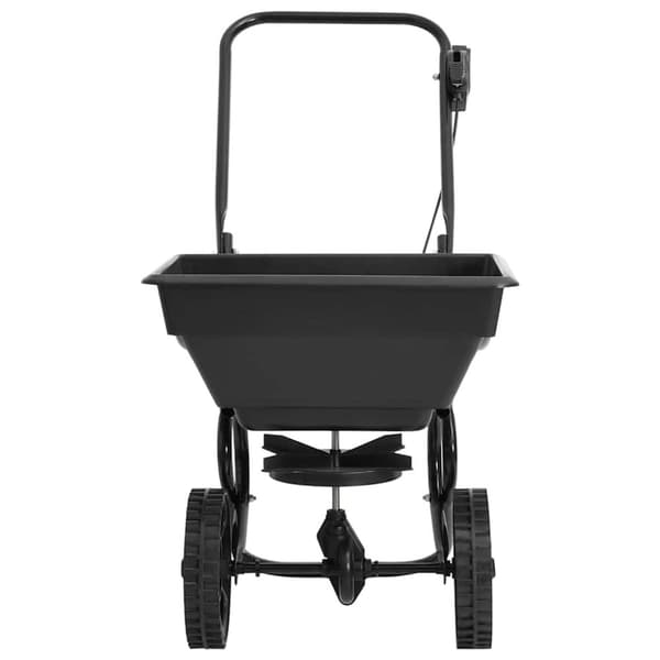 Saltspridare manuell PVC och stål 92x46x70 cm 15 L