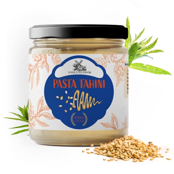 Tahini sesampasta naturligt smör 100% från sesamfrön 500g