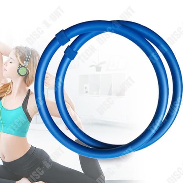 TD® Arm hula hoop massage yoga fitness professionell utrustning liten blå hula hoop arm lår kalv fitness viktminskning arte