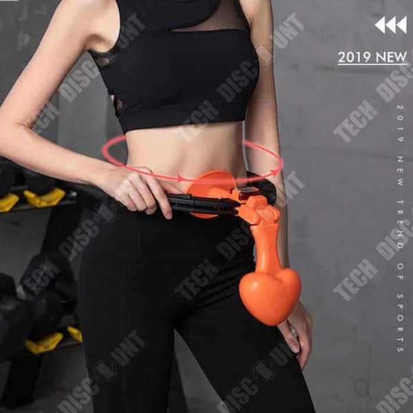 TD® Smart creative hula hoop faller inte av midjan och magen Fast avtagbar 360° surround fitnessutrustning