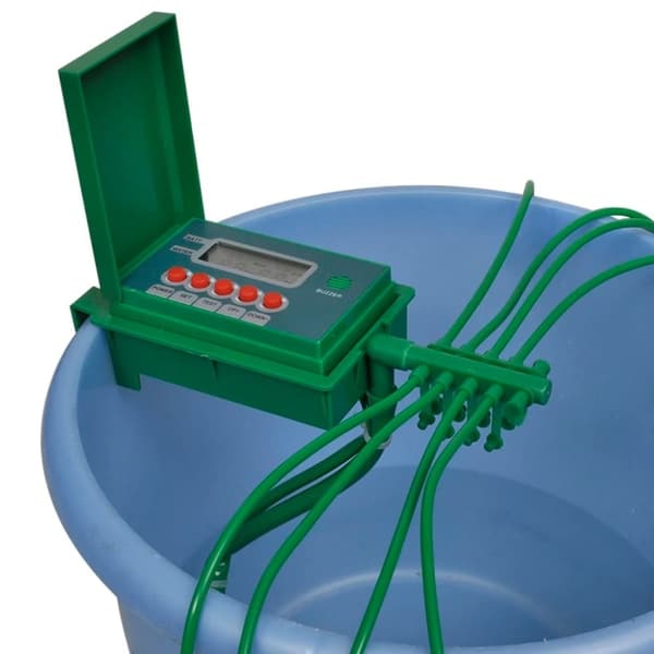vidaXL Automatisk Vandingsanlæg vandsprinkler timer