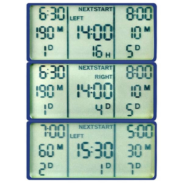 vidaXL automatisk digital vandingstimer med to slangeudtag