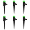Miniatyrbillede 2 af 7: Roterende sprinklere 6 stk. 3x6x19,5 cm ABS og PP grøn sort - Sprinkler - Sprinklere - Home & Living