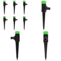 Miniatyrbillede 1 af 7: Roterende sprinklere 6 stk. 3x6x19,5 cm ABS og PP grøn sort - Sprinkler - Sprinklere - Home & Living