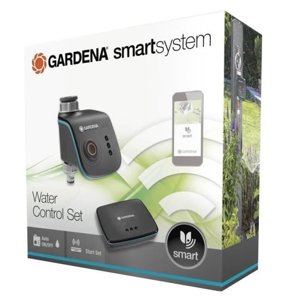 GARDENA Smart Sensor Control Kit – Ansluten bevattningsprogrammering – Fjärranpassning – Komplett kit – 2 års garanti
