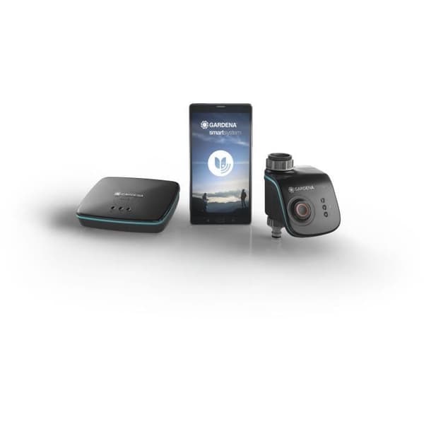 GARDENA Smart Sensor Control Kit – Ansluten bevattningsprogrammering – Fjärranpassning – Komplett kit – 2 års garanti