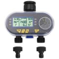 Miniatyrbild 2 av 2: Automatisk digital bevattningstimer med dubbelt utlopp
