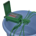 Miniatyrbild 1 av 2: Automatiskt bevattningssystem med vattenspridare och timer