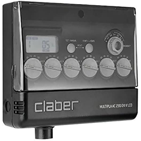 Bevattningsprogrammerare - Claber D80580000 - 220/24v växelström - Trädgårdsbevattning