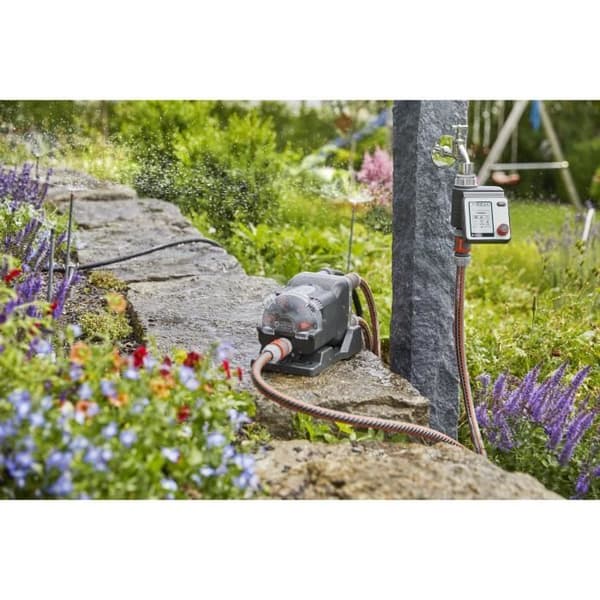 Master GARDENA bevattningsprogrammerare - 1892-20 - LCD-skärm - Max tryck 12 bar - Vattentålig