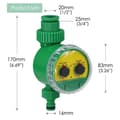 Miniatyrbild 3 av 6: Bomclap Elektronisk Bevattningstimer – Automatisk Bevattningskontroll för Trädgårdsslang och Vattensystem