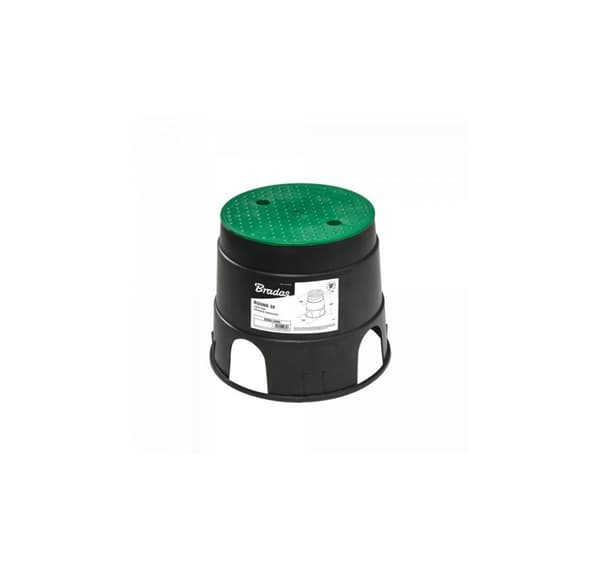 Stor rund ventilboks, diameter 30 cm