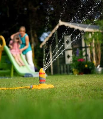 Hozelock Rundspridare Pro 314m², Släde