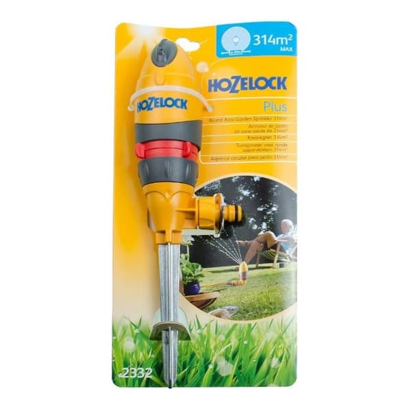 Hozelock Round Sprinkler Plus On Spike - 5 Jets