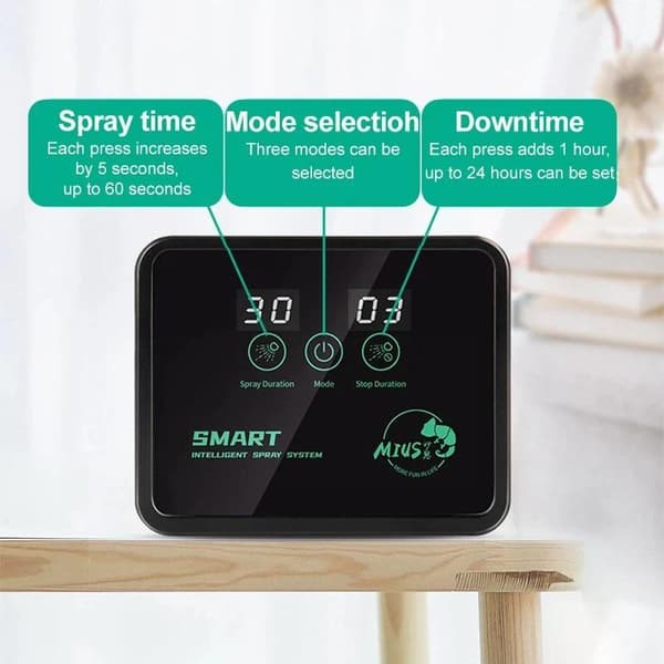 Smart sprinkler, cykelstyrd automatisk spruta, sprutsystemsats, ingen kran krävs