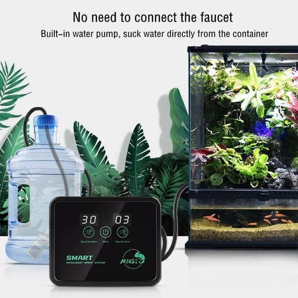 Smart sprinkler, cykelstyrd automatisk spruta, sprutsystemsats, ingen kran krävs