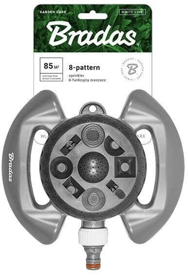 Set med 3 produkter. 8-mönster tornet sprinkler på basen