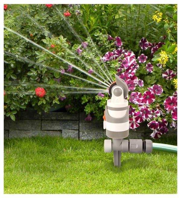 Sæt med 2 produkter. WHITE LINE 4 - mønster gear drive sprinkler