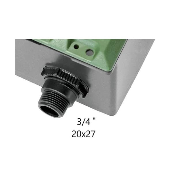 Förmonterat brunnslock - GARDENA - 3 sätt - Ansluter upp till 3 magnetventiler - 9 eller 24V - 1255-20