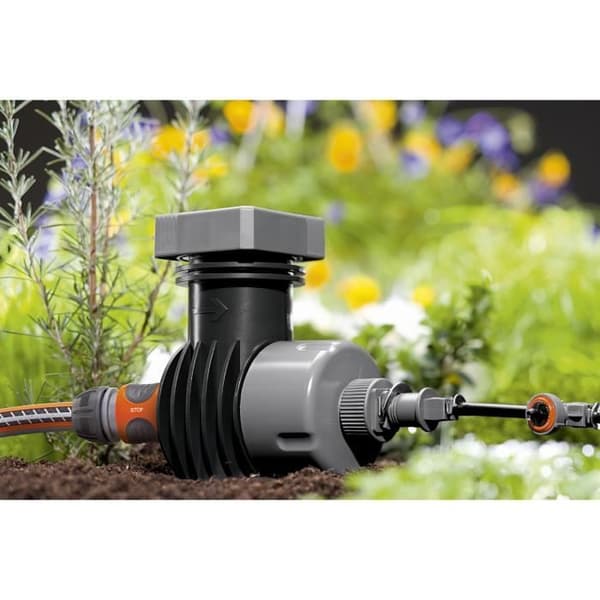 Bevattningsenhet 1000 för Micro-Drip System Gardena - Tryckreduktion - Vattenflöde 1000 l/h