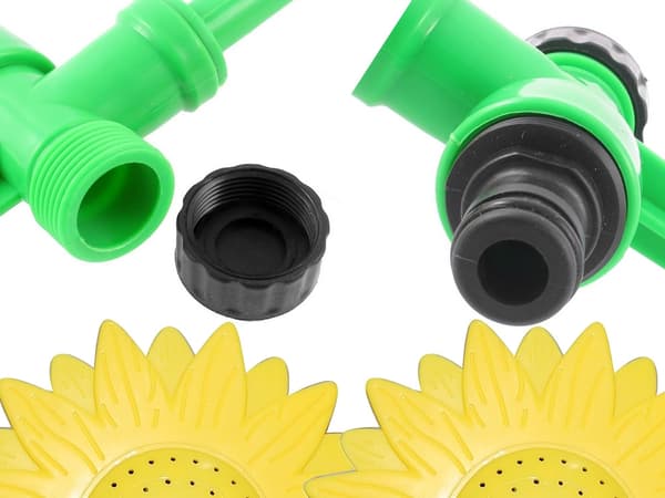 Trädgårdssprinkler solros trädgårdsvattenkanna