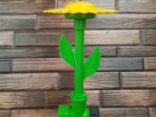 Trädgårdssprinkler solros trädgårdsvattenkanna
