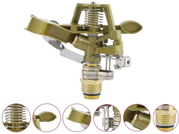 Gräs sprinkler - Bevattningssystem - Pulserande 360°