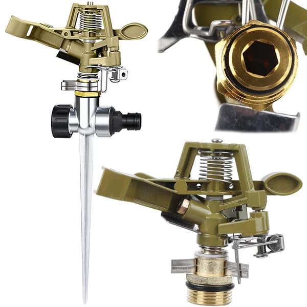 Gräs sprinkler - Bevattningssystem - Pulserande 360°